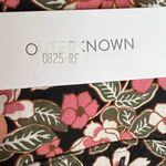 Outerknown  Floral Long Sleeve Romper, Size Large,  Linen & Organic Cotton NWT Photo 10
