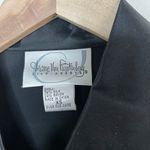 Diane Von Furstenberg  XS Silk Burnout WhimsiGoth Black Button Up Blouse Photo 4