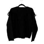 HAYLEY MENZIES Dead or Alive Fringe Knit Moon Star Sweater Sz S Photo 3