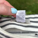 Loft  Black and White nautical stripe Pencil Mini Skirt Photo 9