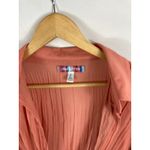 Urban Outfitters  Rachel Plisse Crinkle Tie Front Crop Top Size Small Photo 4