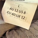 Bardot Women's Verona Low-Back Sequin Maxi Dress Silver Sz 8 Photo 7