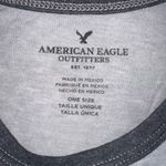 American Eagle  Outfitters Multicolor Skull Graphic Shirt Photo 3