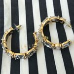 Lele Sadoughi New   Crystal hoop earrings Photo 6