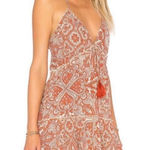 Tularosa REVOLVE Lora Micro Mini Paisley Print Halter Dress Size XS Festival Photo 0