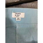 Crown & Ivy Women's  Blue Skirt Size 18W Photo 2