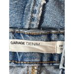 Garage Denim Blue medium Wash High Waisted Straight Wide Leg Jeans Pants Size 29 Photo 3