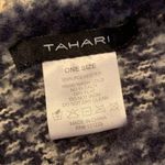 Tahari  Fringed Pullover Check Plaid Blanket Poncho OS S, M, L Photo 4