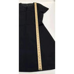 J.Crew Black Perforated Laser Cut Fit & Flare Cocktail Party Dress Women's SZ 6 Photo 12