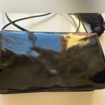 Judith Leiber Black Patent leather convertible bag Photo 11