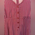 Women's Red Patterned summer dress 6 Photo 2
