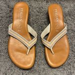 Italian Shoemakers  Beige and Tan Sandals Photo 0