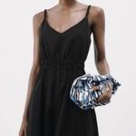 ZARA Women’s Black Linen Sleeveless Romper Size XS Photo 1