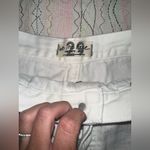 We The Free NWT Free People  Loving Good Vibrations Cut off Shorts - Spring White Photo 6