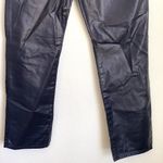 Madewell NWT  The '90s Straight Jean in Coated Midnight Blue Foil NN461 Photo 5