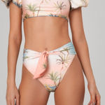 Agua Bendita NWT!  Isabella Aldea High Rise Bikini Bottom Size L Photo 0