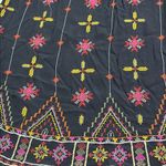 Monsoon  Embroidered tunic dress in lenzing ecovero blue, size small Photo 13