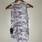 Michael Lauren Camo Racer Back High Neck Tank Top Photo 2