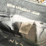 American Eagle  Size 4 Green Corduroy Mom Straight Leg Pants Photo 2