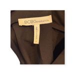 BCBGeneration new ❤︎︎ Sweetheart Flocked Tulle Panel Open Back Romper ❤︎︎ Black Photo 11