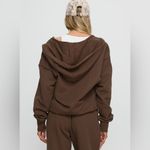 Princess Polly  All Day Oversized Hoodie Chocolate, Size 6 NWT Photo 1