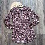 For Love & Lemons  Romy boho paisley printed‎ mini dress long sleeve Photo 1