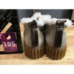 Voile Blanche Penelope Women's 6.5 Gray Lace Up Mid Top Round Toe Chukka Boots Photo 1