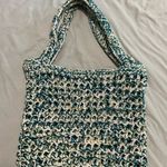 Homemade crochet bag Green Photo 4