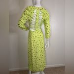 AFRM Revolve Green floral long sleeve dress with beautiful detail back. #82 Photo 1