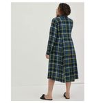 Torrid  Blue Plaid Challis Maxi Duster Kimono Size 1X Photo 2