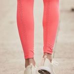 Free People FP Movement Good Karma Leggings In Neon Coral. NEW Photo 2