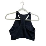 Outdoor Voices 𝅺 Crop Top Sports Bra Move Free Night Black Gray Size Medium‎ Photo 1