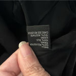 Carmen Marc Valvo  Collection Black Asymmetric Neck Bow Cocktail Party Dress Sz 8 Photo 3