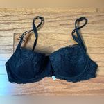 La Senza - Push Up Bra with Allover Lace in Black Size 34C Photo 4
