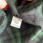 Gibson Latimer  green and navy plaid shirt dress Photo 7