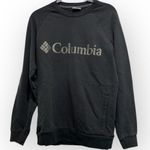 Columbia Logo Crewneck Sweatshirt | Size Small | Black Photo 0
