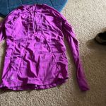 Athleta  1/4 long sleeve zip up xs Photo 7