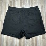 Lee Classic Black Women's Five Pocket Shorts by , Size 14 Photo 1