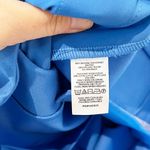 Loft High Rise Wide Leg Pants Blue Medium Photo 6