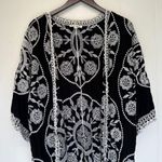 Peach Love California  Embroidered Kimono S/M Photo 1