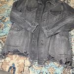Free People  Moonchild Denim Shirt Jacket Photo 1