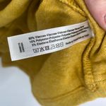 Anthropologie Pure & Good Mustard Yellow Faux Wrap Sweater Womens Size Medium Photo 4