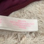 PINK - Victoria's Secret ❤Victoria secret PINK burgundy push up bra 34D Photo 1