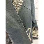 Carole Little Woman’s Cotton Embroidery Jacket in Size 1X Black Photo 4