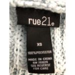 Rue 21 Women’s Cropped Knit Sweater in Size XS Teal Long Sleeve V-neck Pullover Photo 8