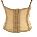 Victoria's Secret Vintage 90s  Regal Royal Gold Rose Corset Bustier Bra 36C RARE Photo 5