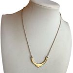 American Eagle Outfitters Gold Crescent Necklace Photo 0