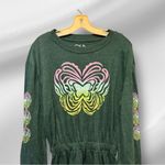 Chaser  Green Mini Dress with Butterfly nwot Photo 1
