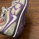 Nike  Air Max White & Purple Sneakers Size 8.5 US Photo 7