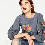 ZARA  High Waist Distressed Skinny Jeans Size 6 NEW Photo 2